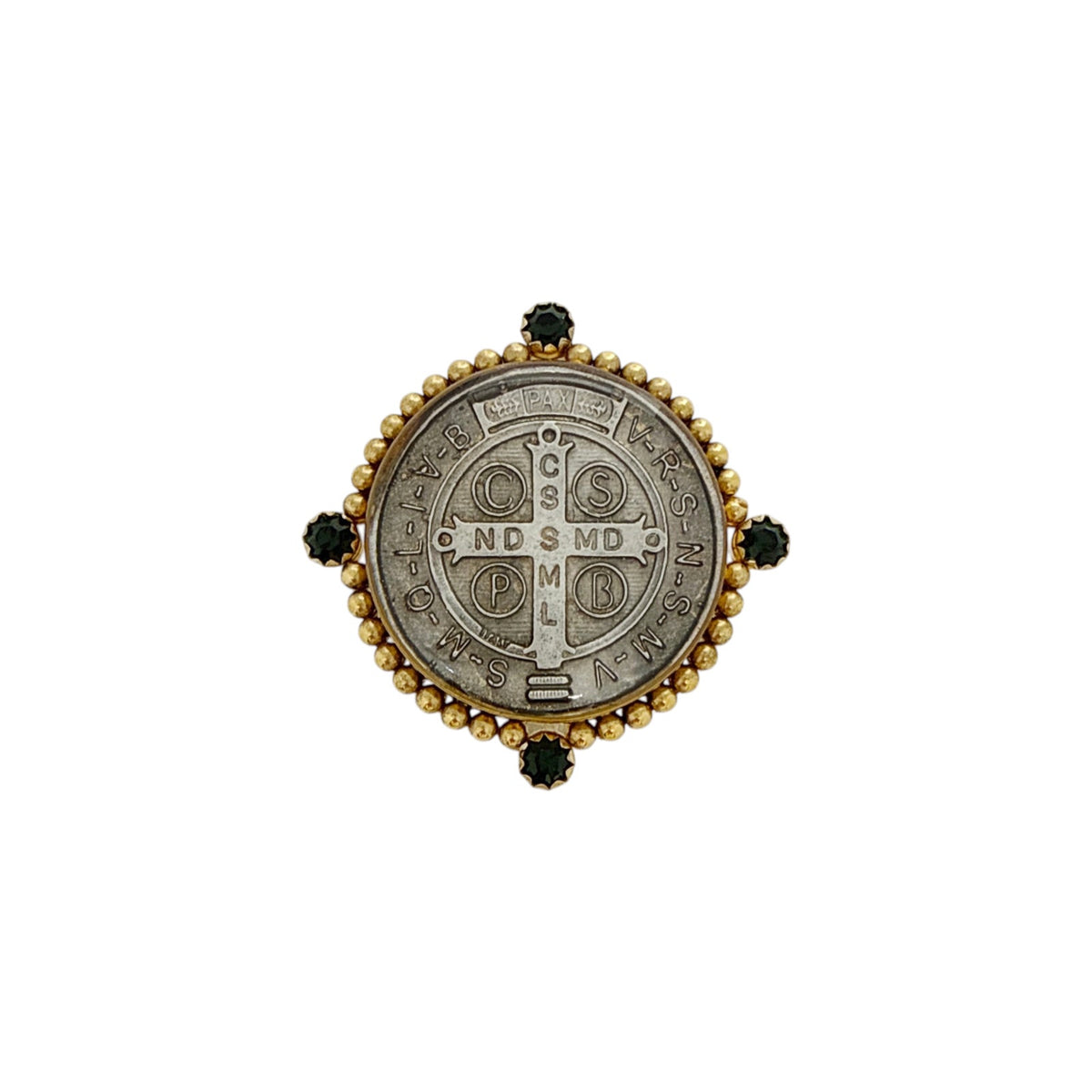 VIRGINS SAINTS & ANGELS VSA Bespoke Grande San Benito Medallion Shamrock