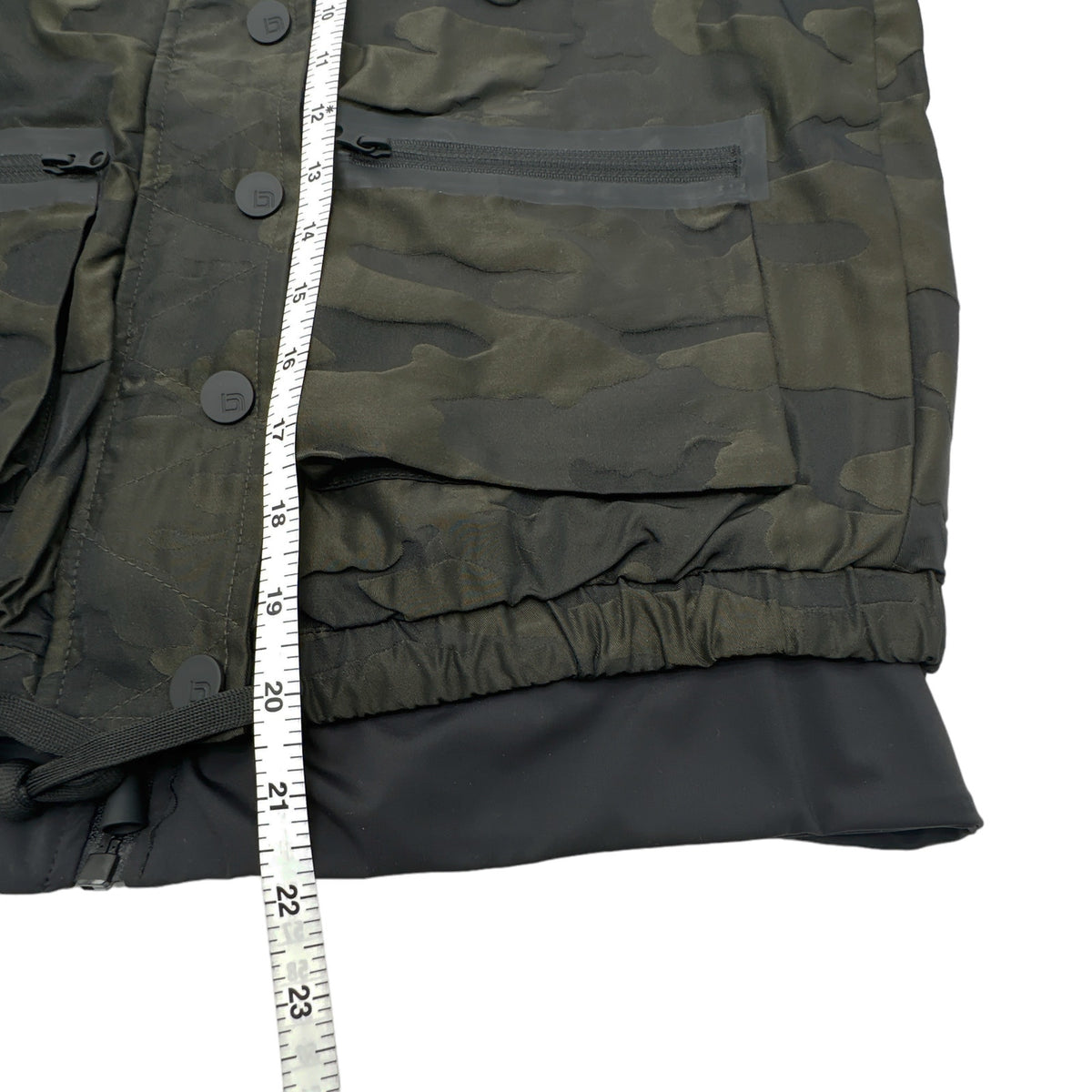 BLANC NOIR Skyfall Aviator Jacket in Olive Camo Size S