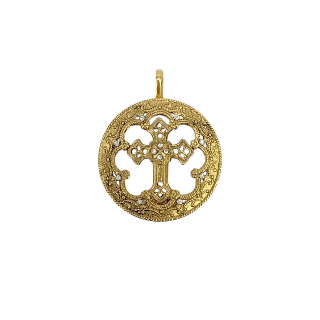 VSA Basilica Hope Medallion in Gold