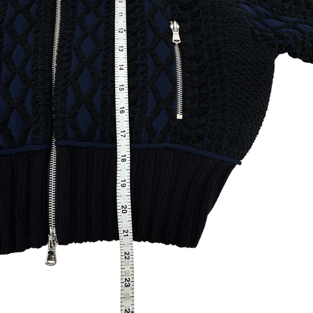 3.1 PHILLIP LIM Woven Mock Cable Bomber M