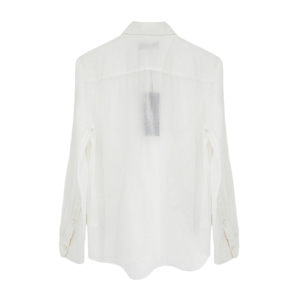 NILI LOTAN Nathael Ruffle Shirt in Ivory S