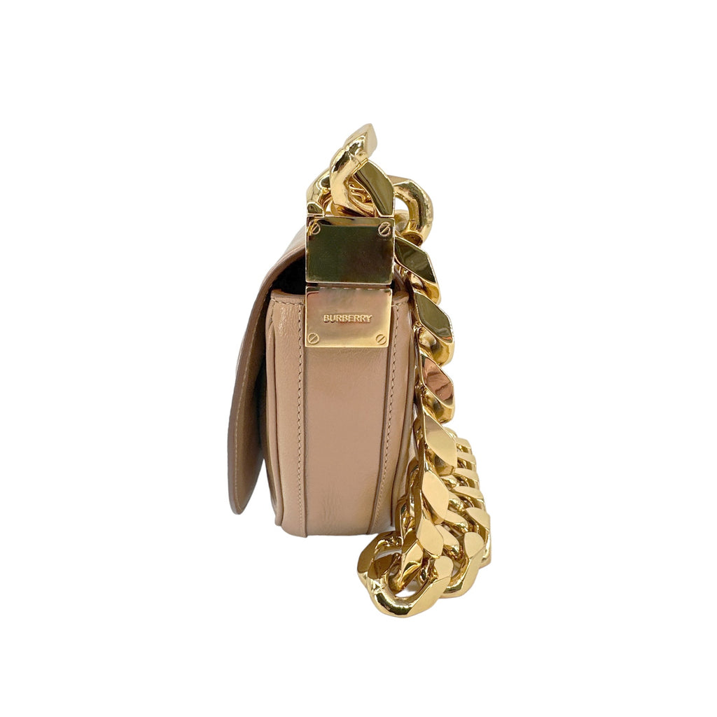 BURBERRY Small Soft Olympia Bag in Modern Beige
