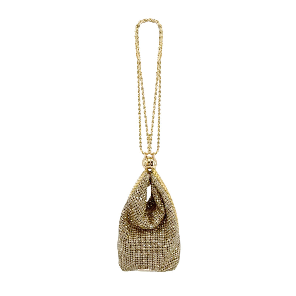 CULT GAIA Rue Wristlet Bag in Sand Dollar