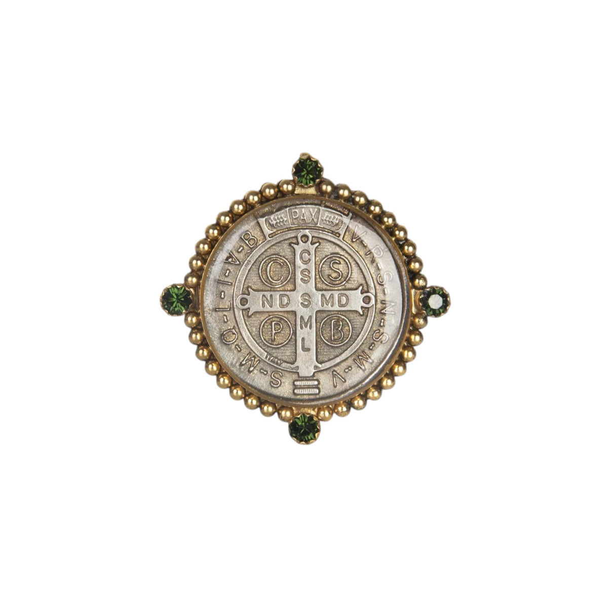 VIRGINS SAINTS & ANGELS VSA Bespoke Grande San Benito Medallion Shamrock