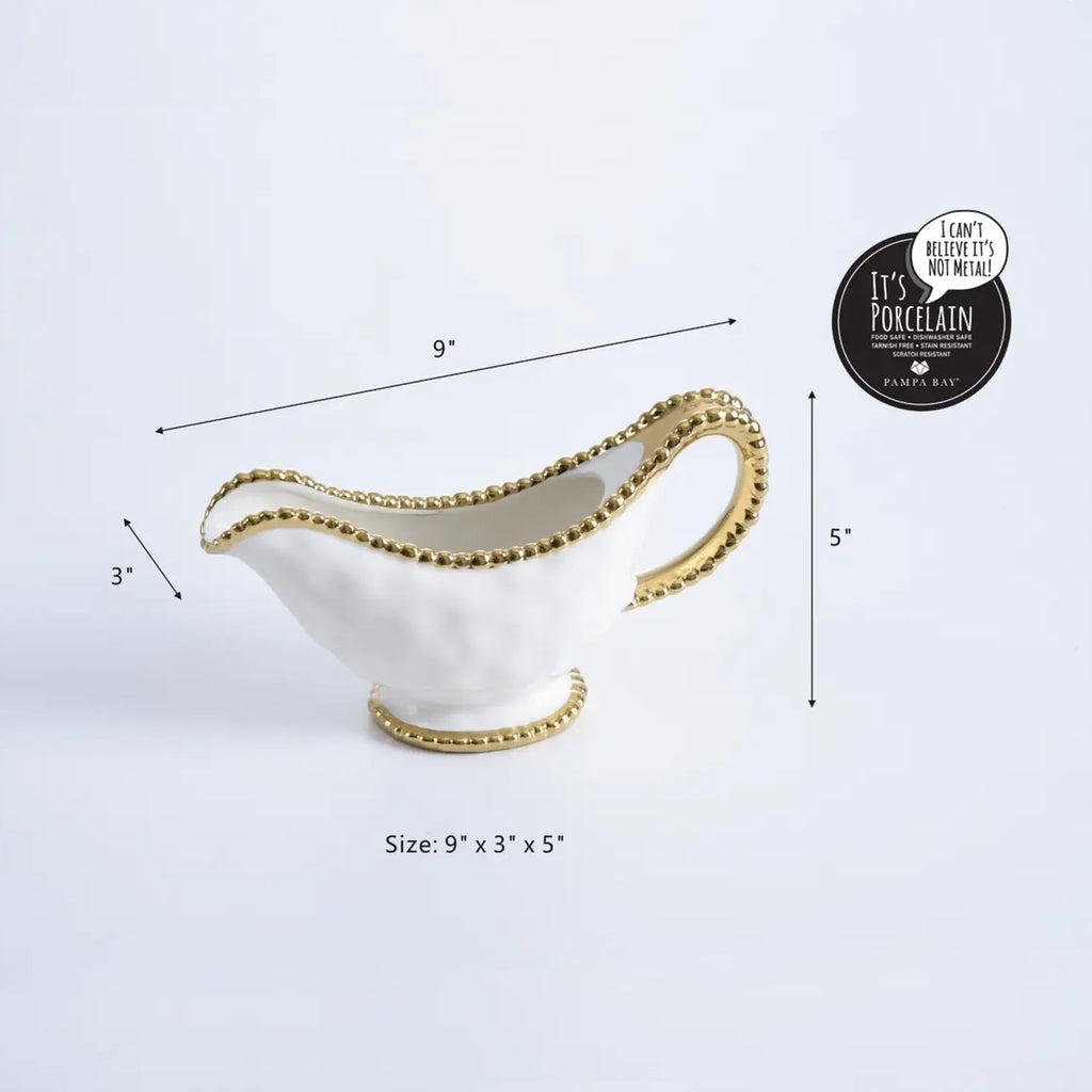 PAMPA BAY Golden Salerno Gravy Boat