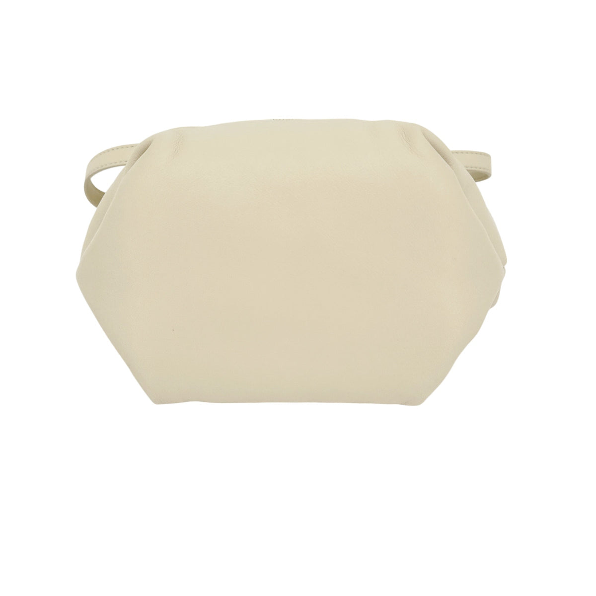 KHAITE The Puffy Agnes Crossbody Bag in Cream