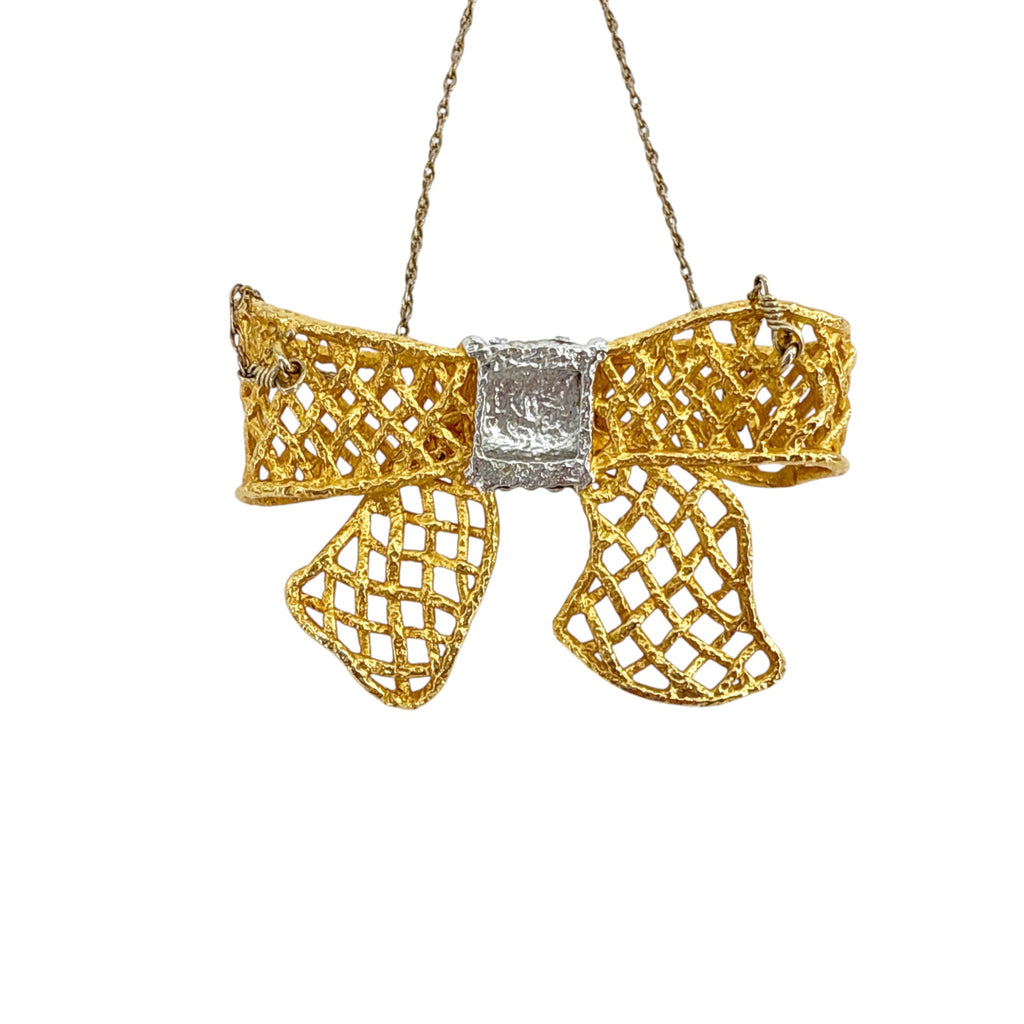 ALEXIS BITTAR Archive Elements Pavé Bow Necklace