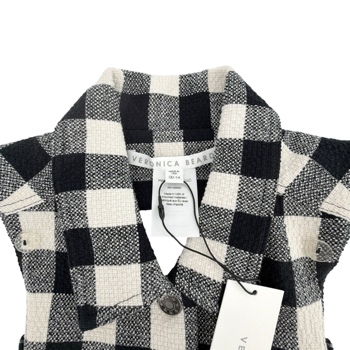 VERONICA BEARD Slate Dickey in Black & White