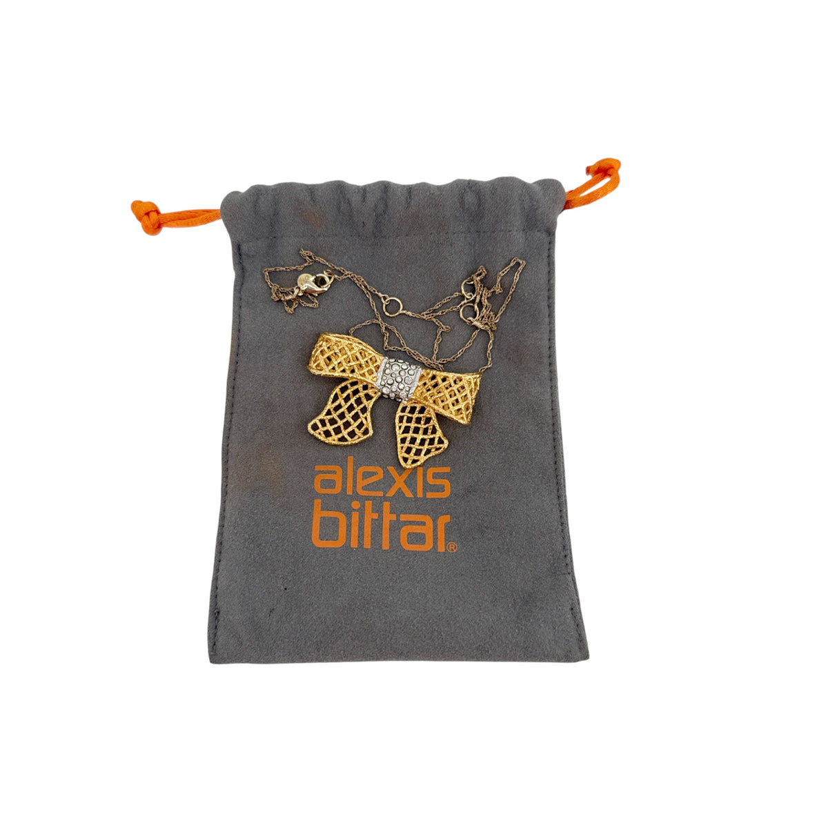 ALEXIS BITTAR Archive Elements Pavé Bow Necklace
