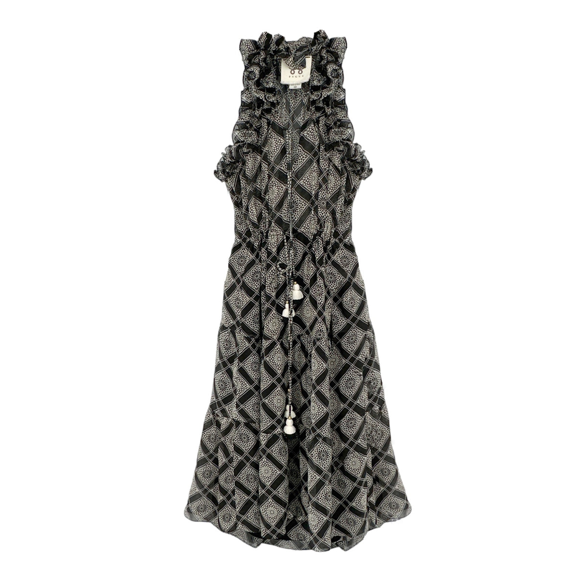 FIGUE Gabriella Silk Dress