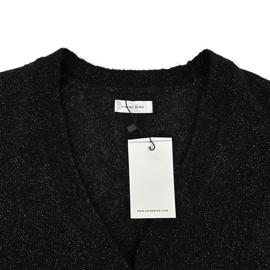 ANINE BING Mason Cardigan in Black S