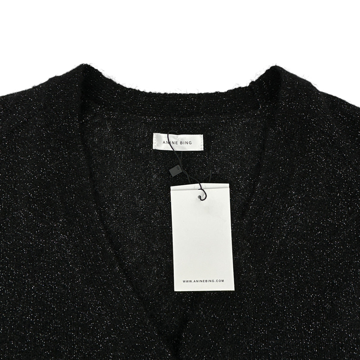 ANINE BING Mason Cardigan in Black S