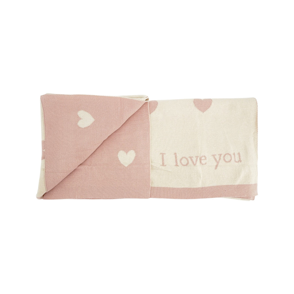 THE BLUEBERRY HILL Heart I Love You Baby Gift Set Paperboard Suitcase Large