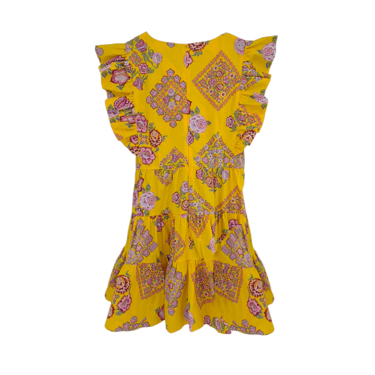 La DOUBLEJ Honeybun Dress in Cowgirl Giallo
