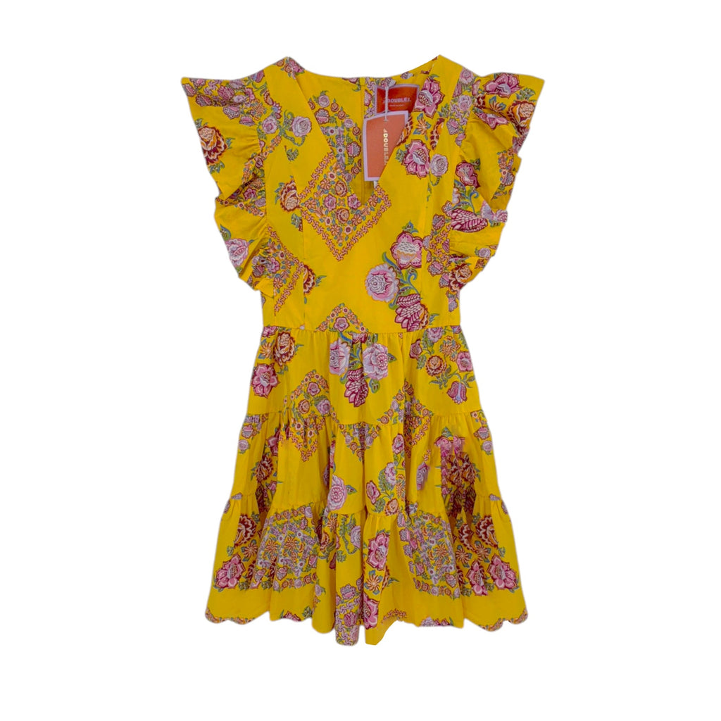 La DOUBLEJ Honeybun Dress in Cowgirl Giallo