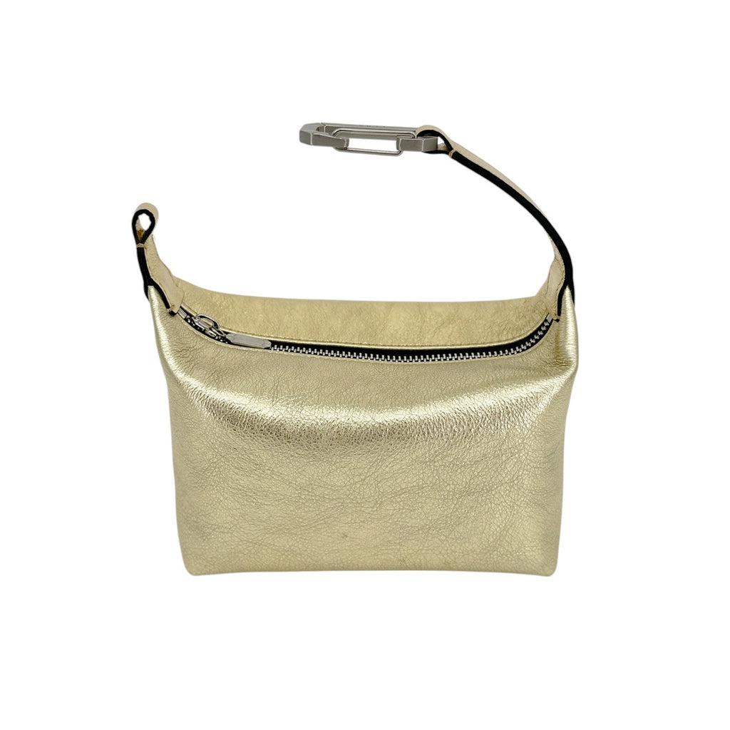 EERA Metallic Moon Bag in Laminated Gold