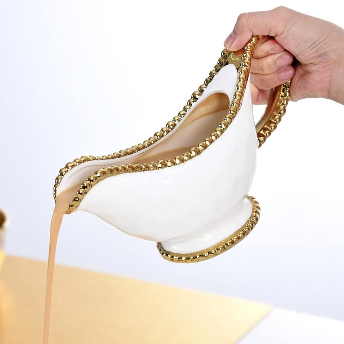 PAMPA BAY Golden Salerno Gravy Boat