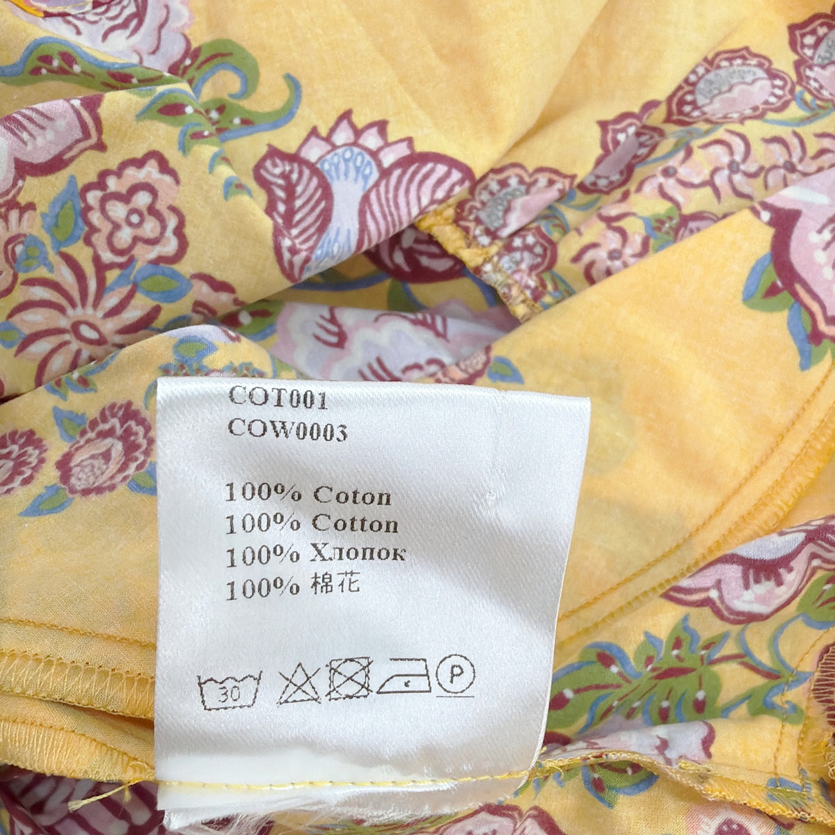La DOUBLEJ Honeybun Dress in Cowgirl Giallo