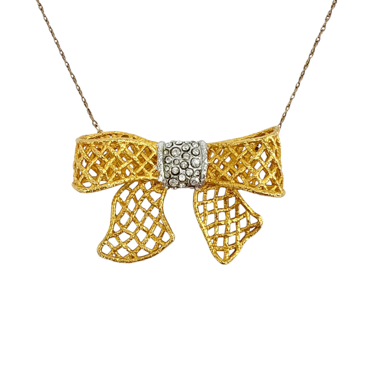 ALEXIS BITTAR Archive Elements Pavé Bow Necklace