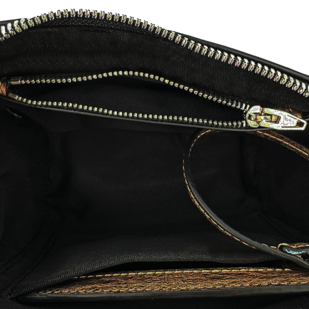 ALEXANDER WANG Chastity Makeup Pouch Clutch in Gold