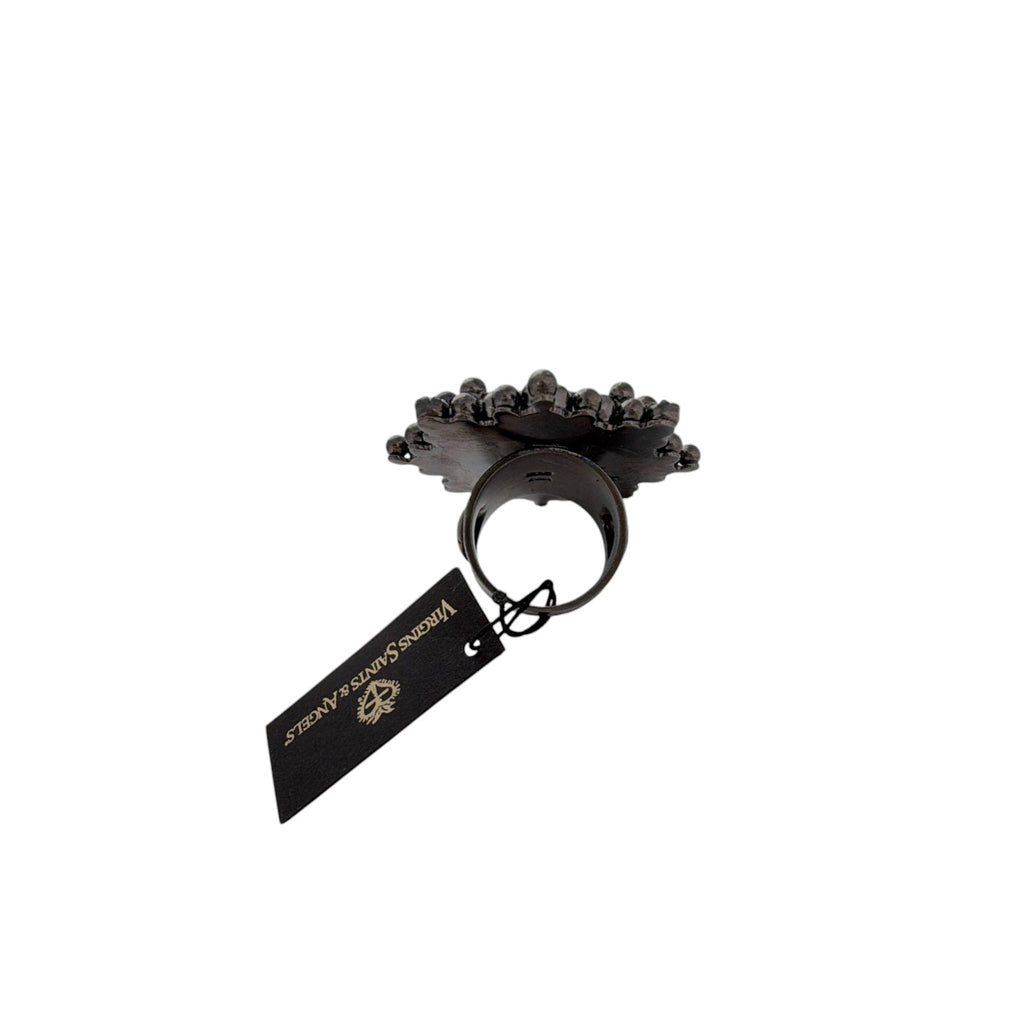 VSA Cloister San Benito Ring in Gunmetal Size 6