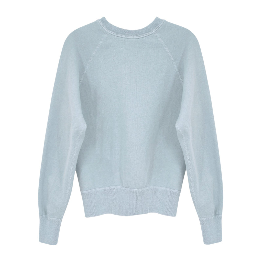 MADEWORN The Rolling Stones 1975 Sweatshirt in Washed Blue XS
