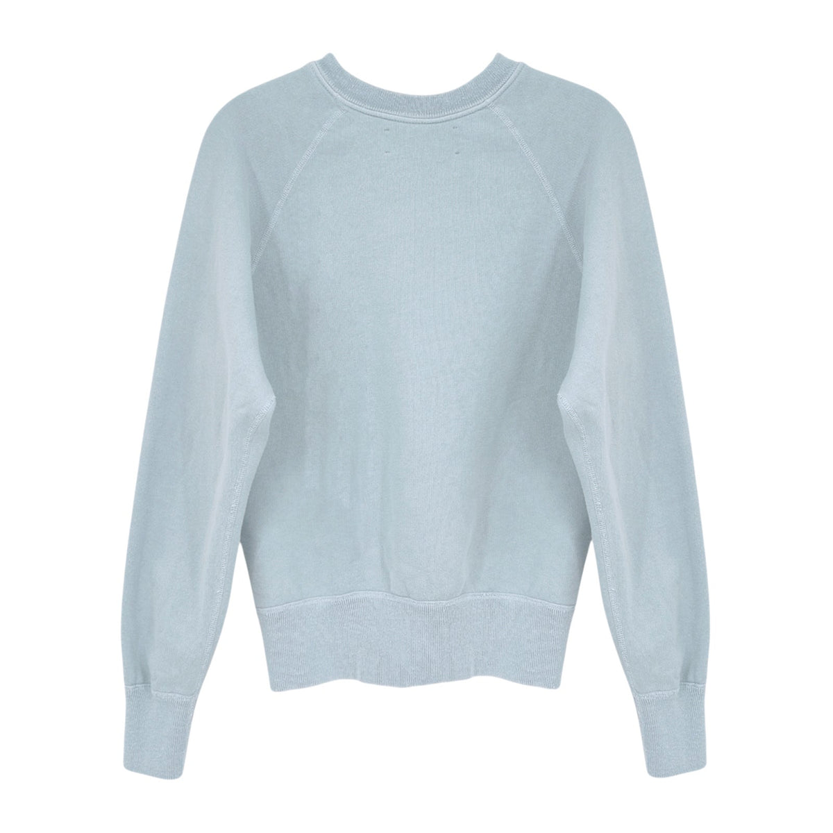 MADEWORN The Rolling Stones 1975 Sweatshirt in Washed Blue XS
