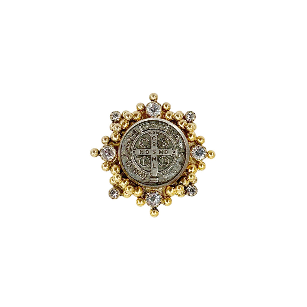 VSA Cloister San Benito Ring Gold