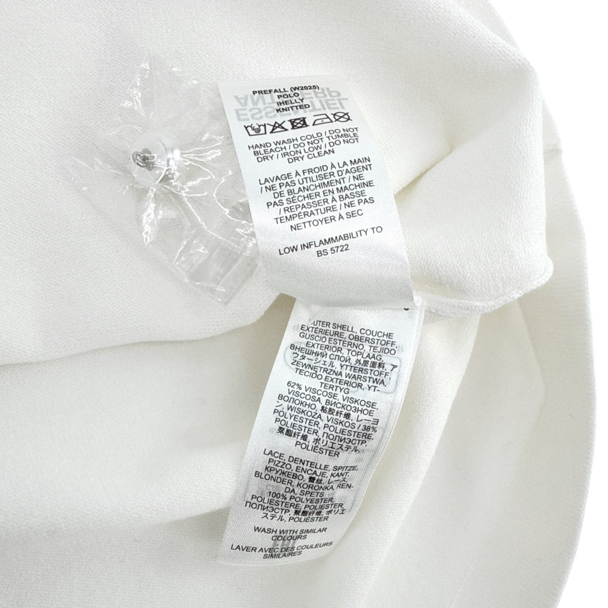 ESSENTIEL ANTWERP Ihelly Sweater Top in Off-white S