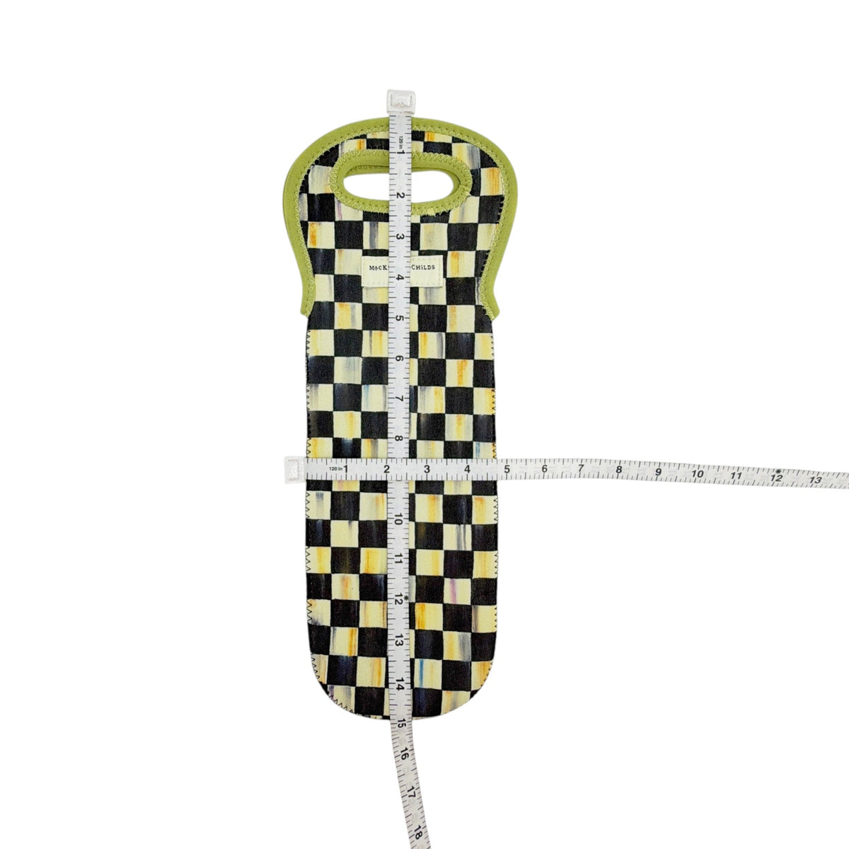 MACKENZIE-CHILDS Courtly Check Wine Tote