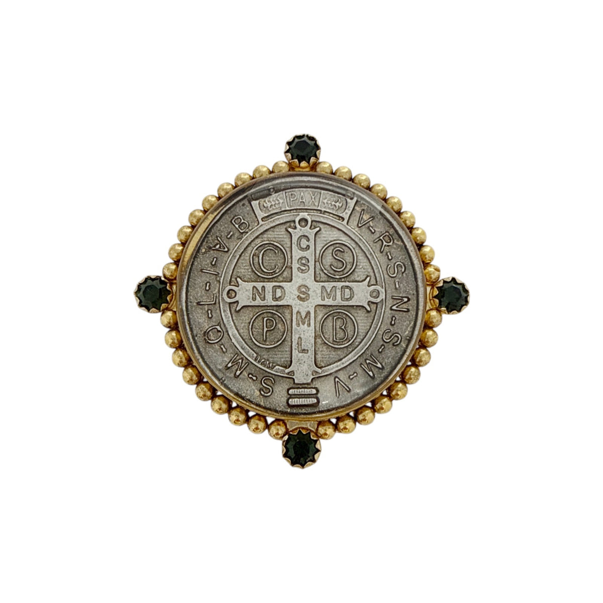 VIRGINS SAINTS & ANGELS VSA Bespoke Grande San Benito Medallion Shamrock