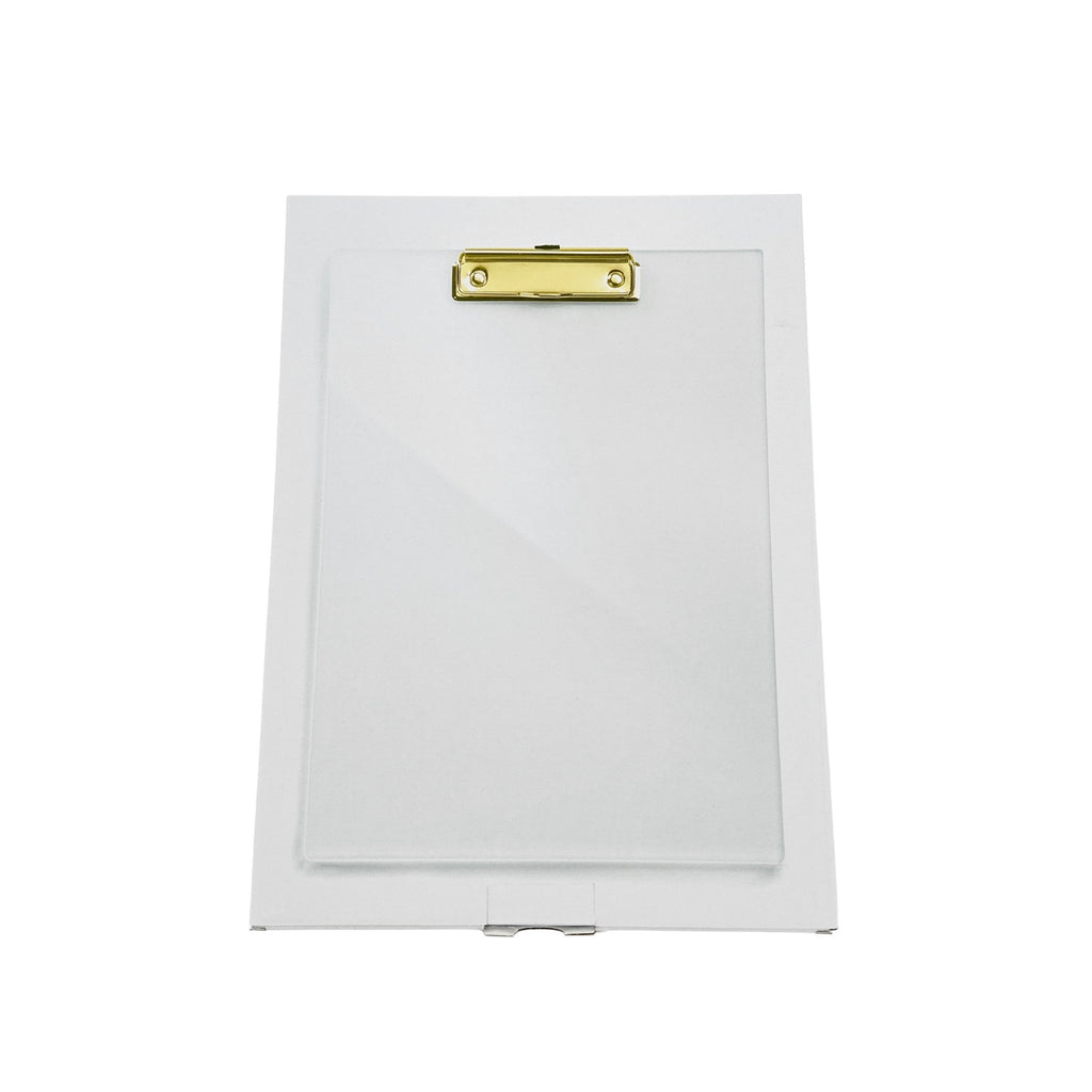 RUSSELL+HAZEL Acrylic + Gold Clear Clipboard