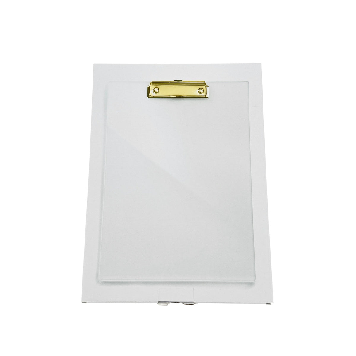 RUSSELL+HAZEL Acrylic + Gold Clear Clipboard