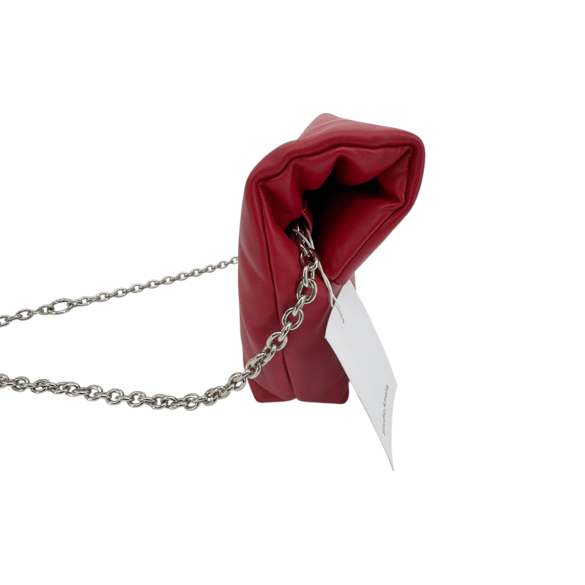 STUDIO AMELIA Cloud Clutch in Chili