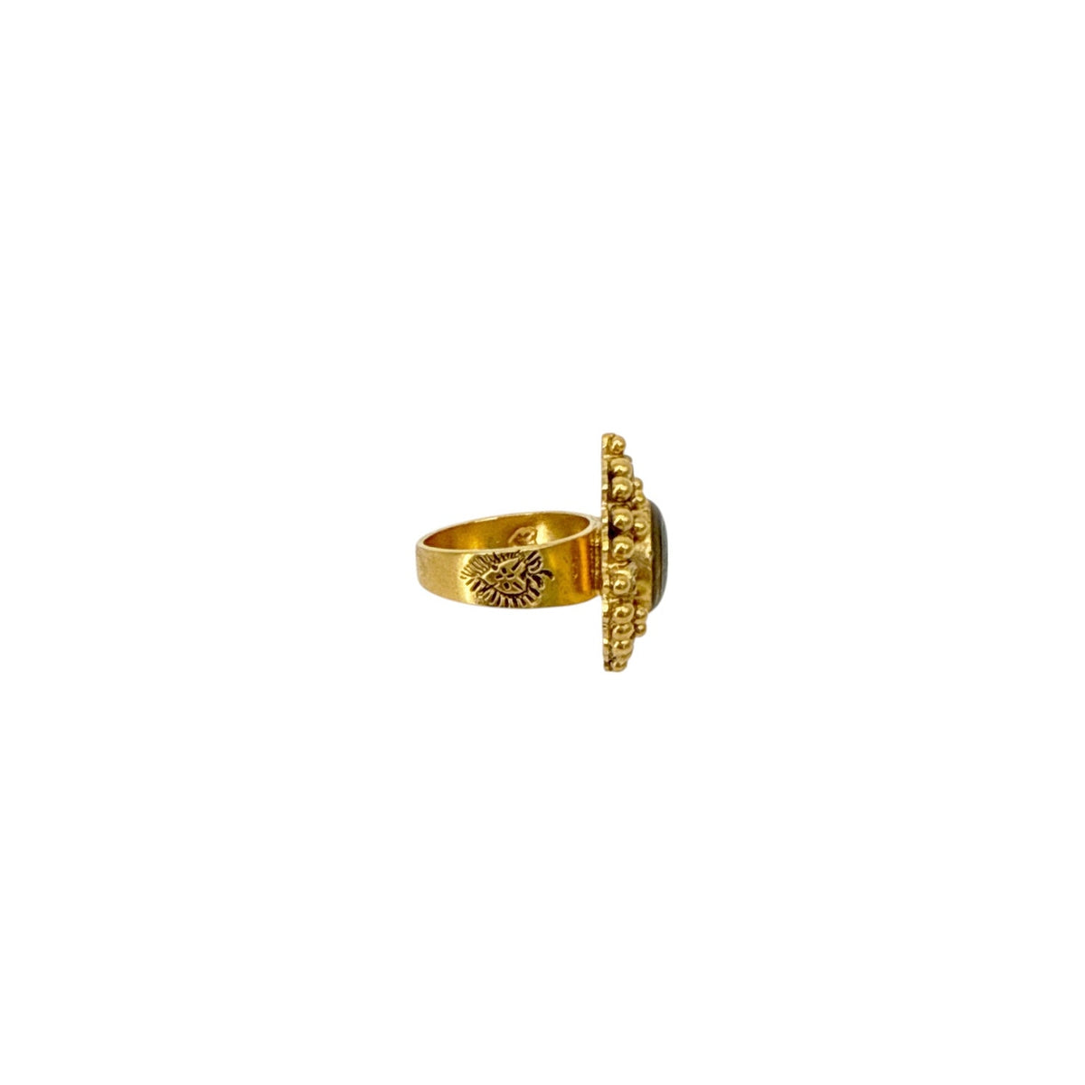 VSA Petite Cloister San Benito Ring Gold Size 6