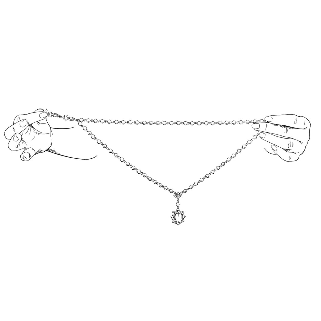 VSA Necklace Accessory in Silver