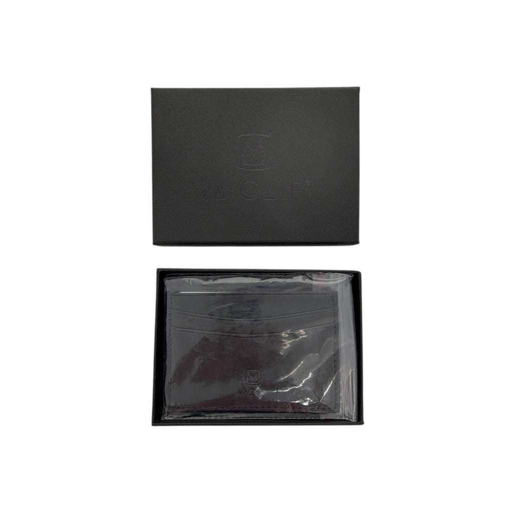 M-CLIP Leather RFID Case Horizontal in Black