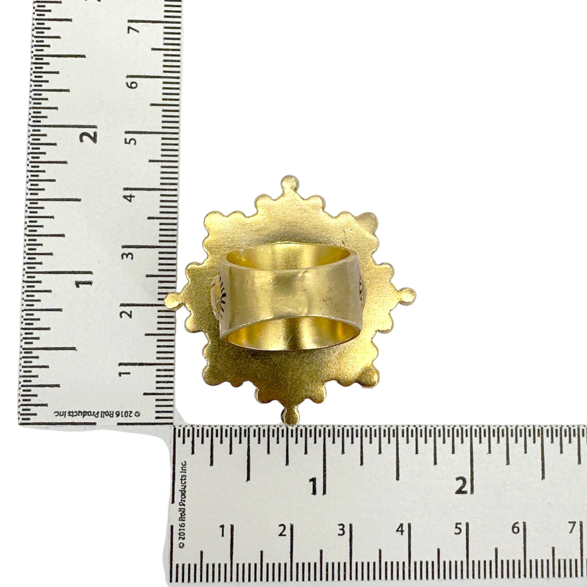 VSA Cloister San Benito Ring Gold