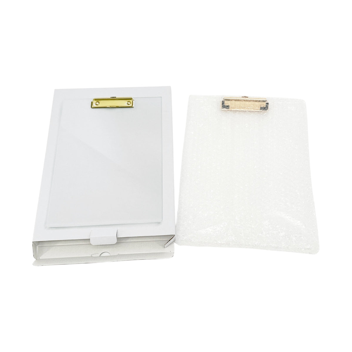 RUSSELL+HAZEL Acrylic + Gold Clear Clipboard