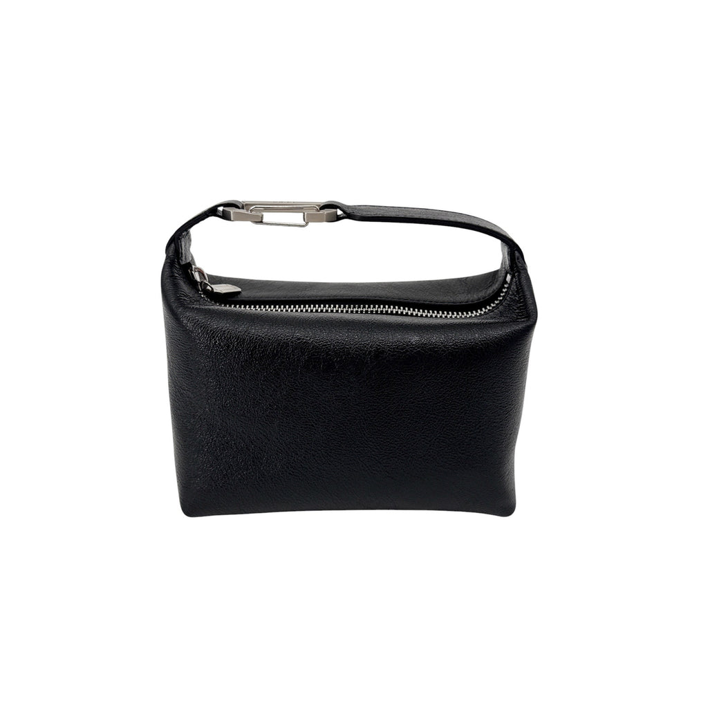 EERA Metallic Moon Bag in Laminated Black