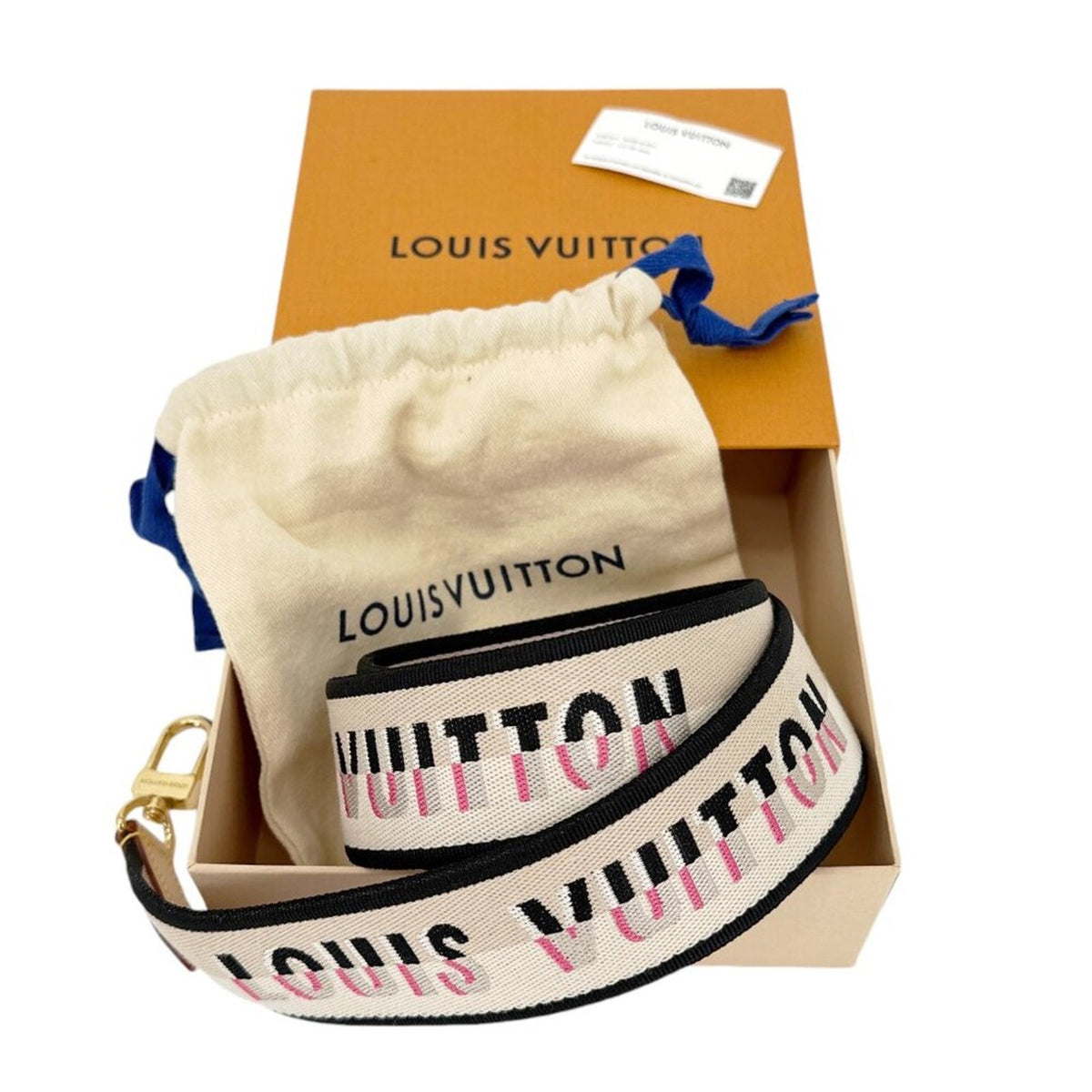 LOUIS VUITTON Jacquard Bandouliere Shoulder Strap