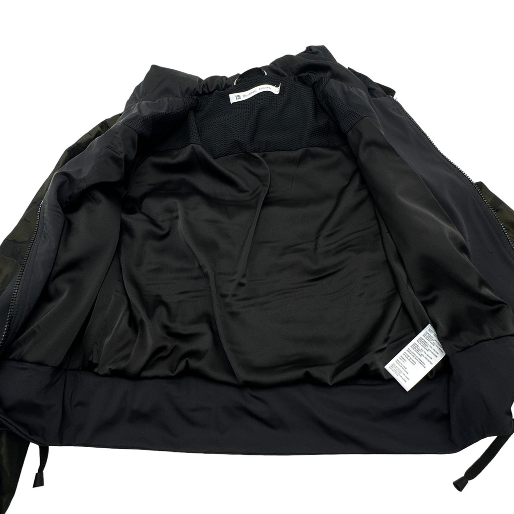 BLANC NOIR Skyfall Aviator Jacket in Olive Camo Size S