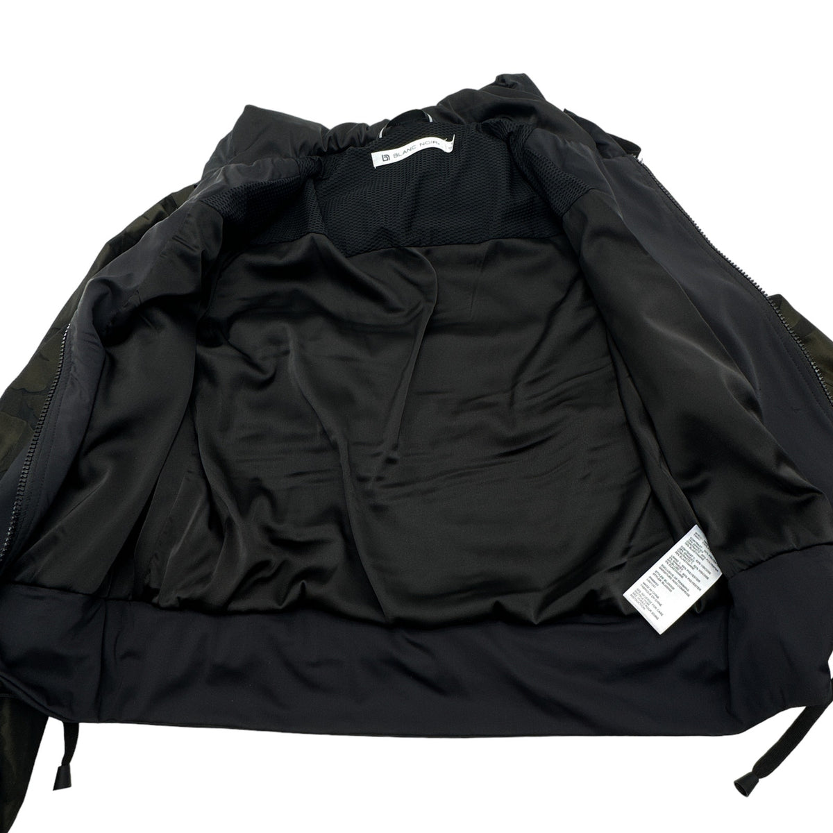 BLANC NOIR Skyfall Aviator Jacket in Olive Camo Size S