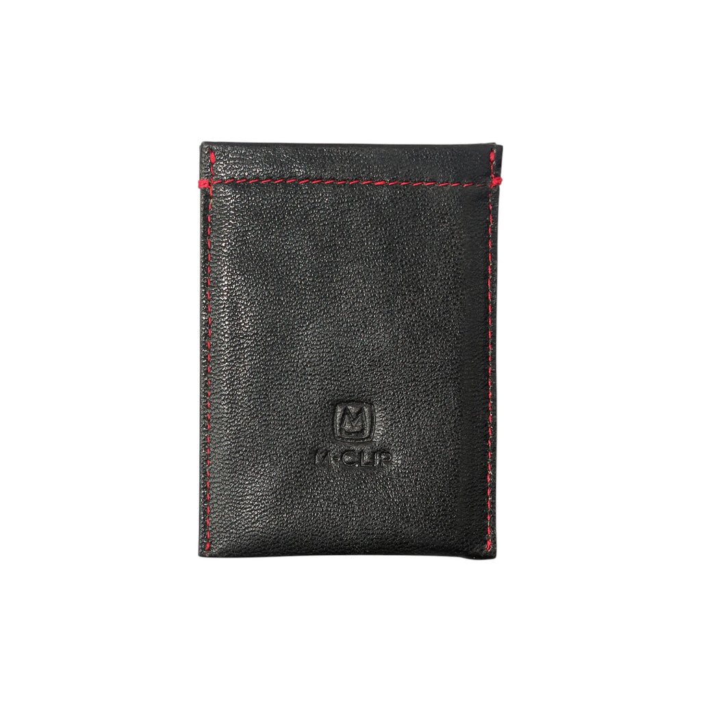 M-CLIP Leather RFID Case Vertical in Black