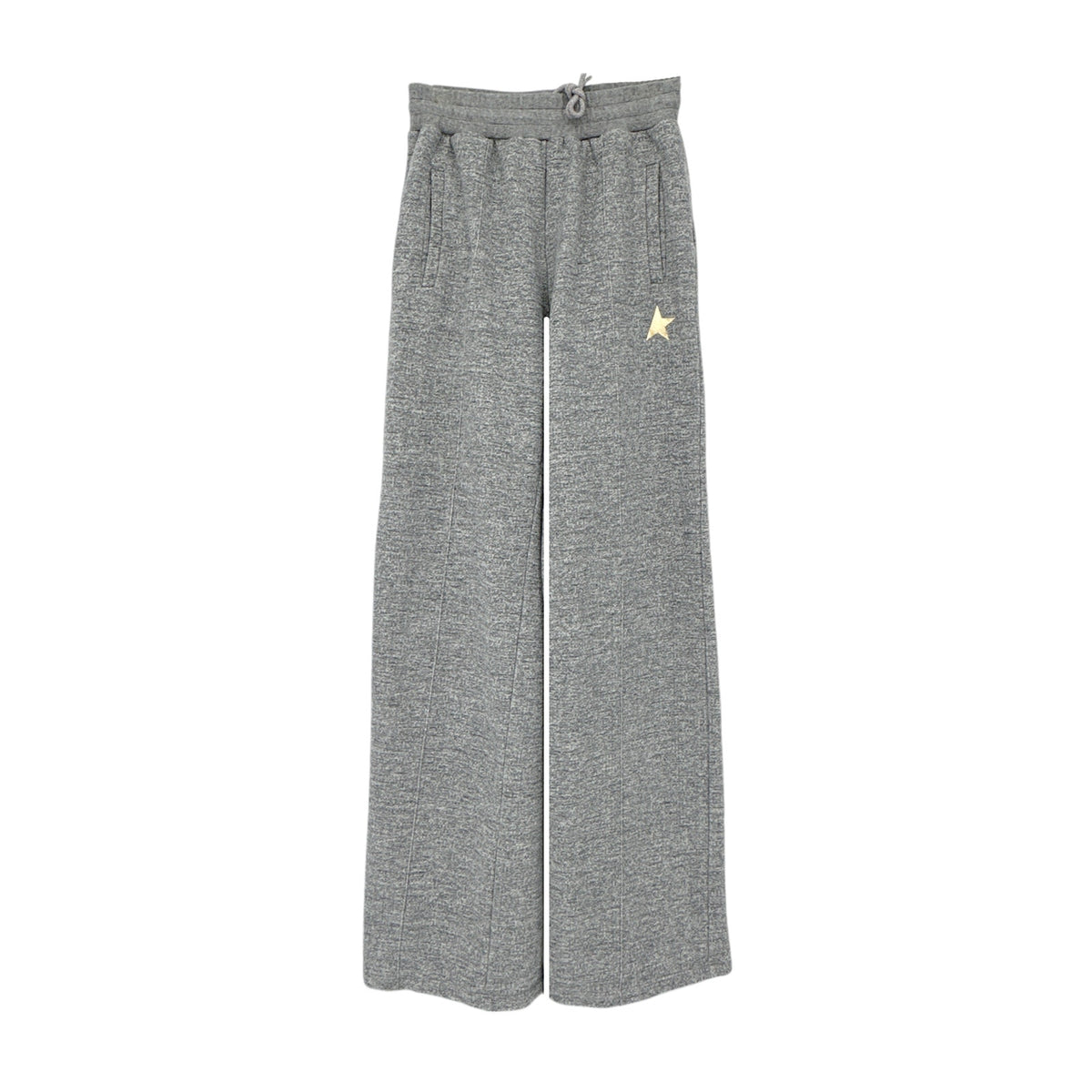 GOLDEN GOOSE Dorotea Star Logo Wide Leg Sweatpants XS
