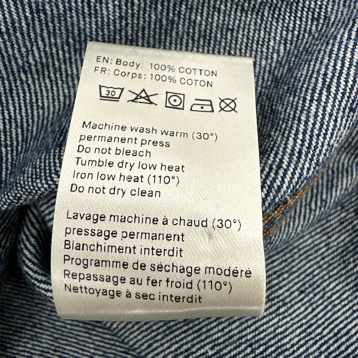 NANUSHKA Maren Denim Jacket in Indigo M
