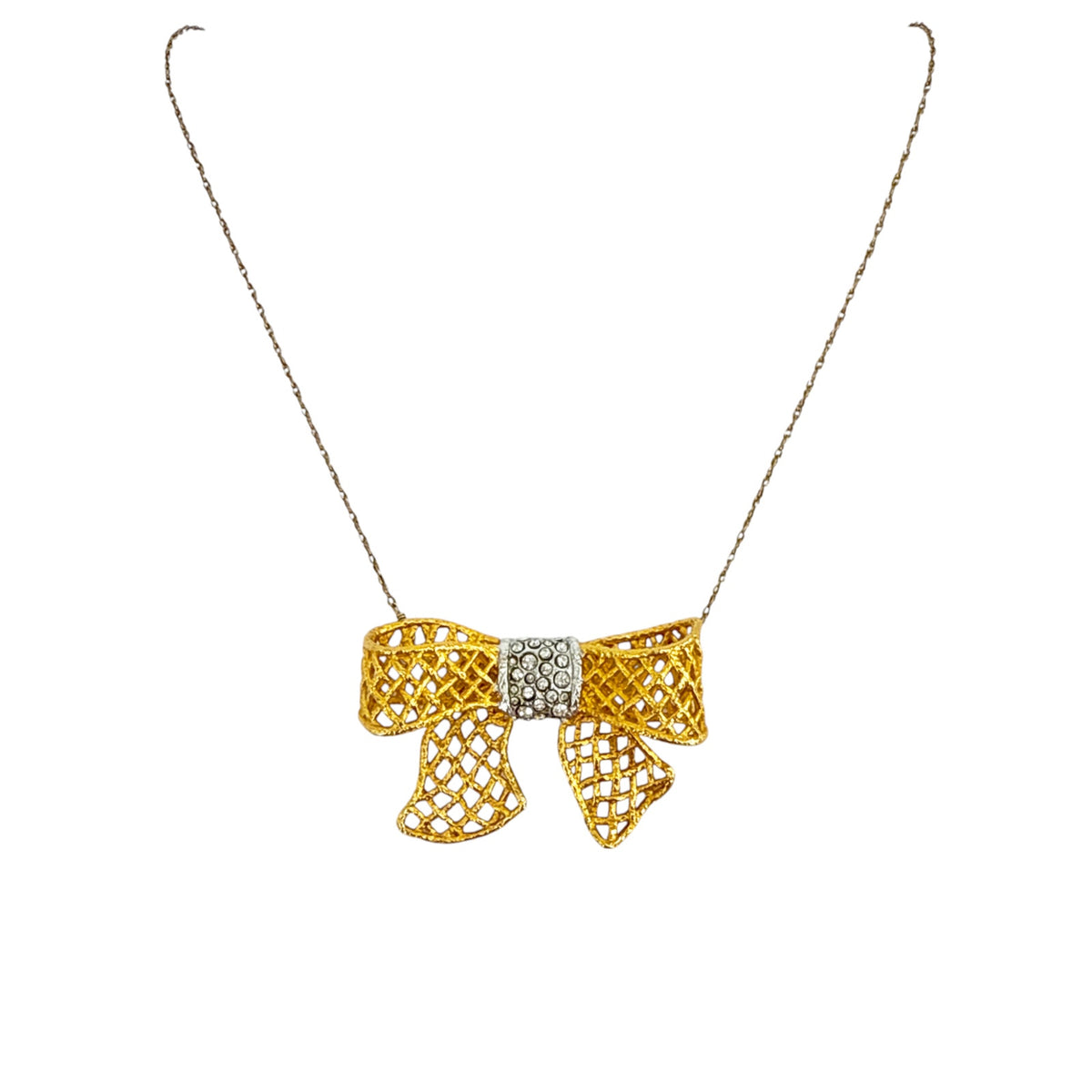 ALEXIS BITTAR Archive Elements Pavé Bow Necklace