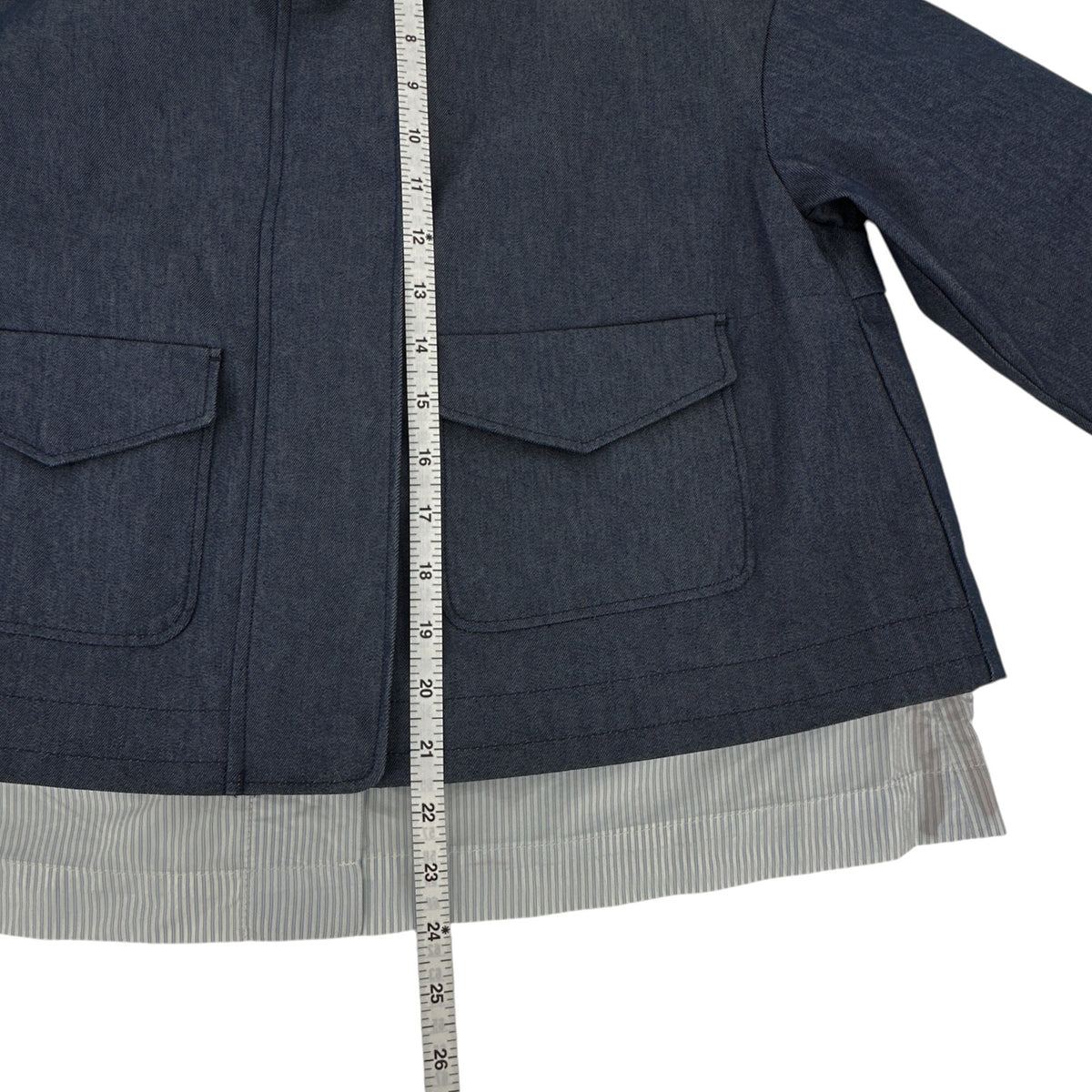 REDVALENTINO Layered Jacket Blue S