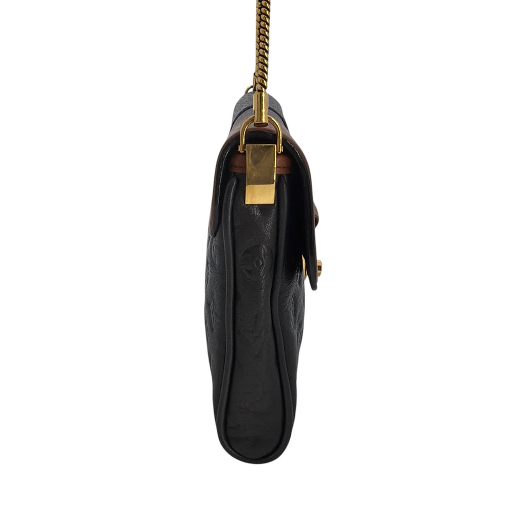 LOUIS VUITTON Limited Edition Monogram Blocks Pochette Plate Marine