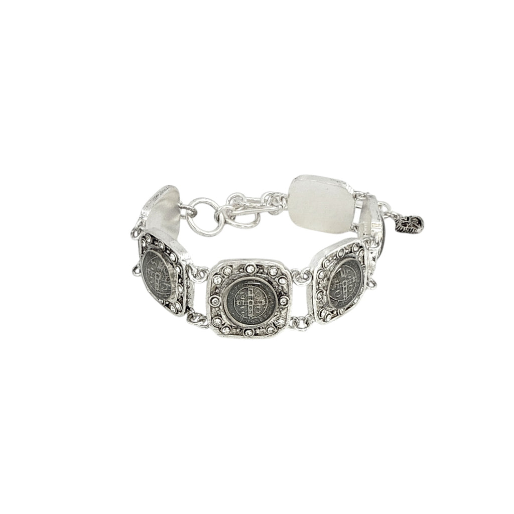 VSA San Benito Square Bracelet in Silver